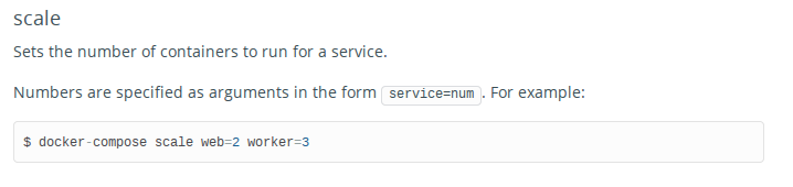 docker-compose-scale